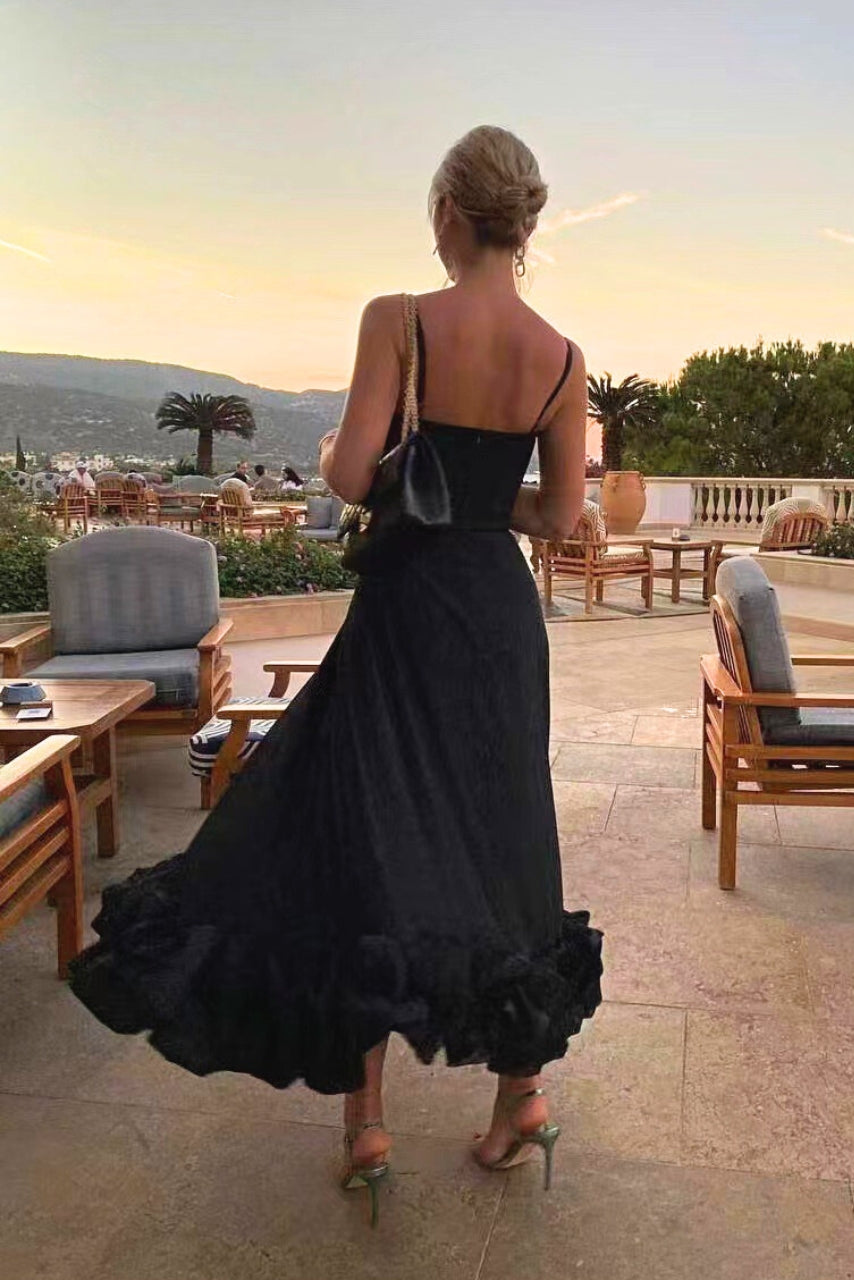 Miranda Graceful Flowing Dress
