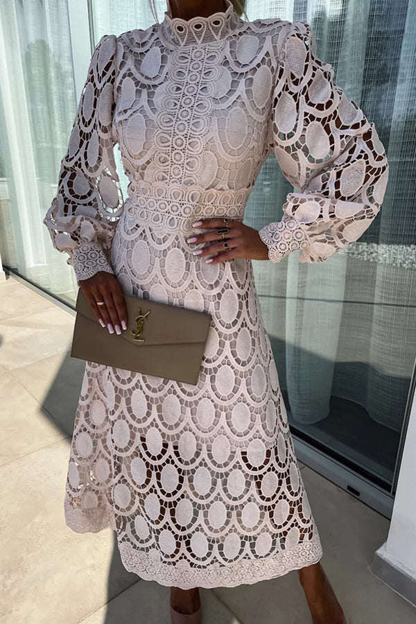 Juliette Lace Midi Dress