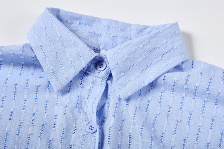 Emmeline Chic Shirt & Shorts Set