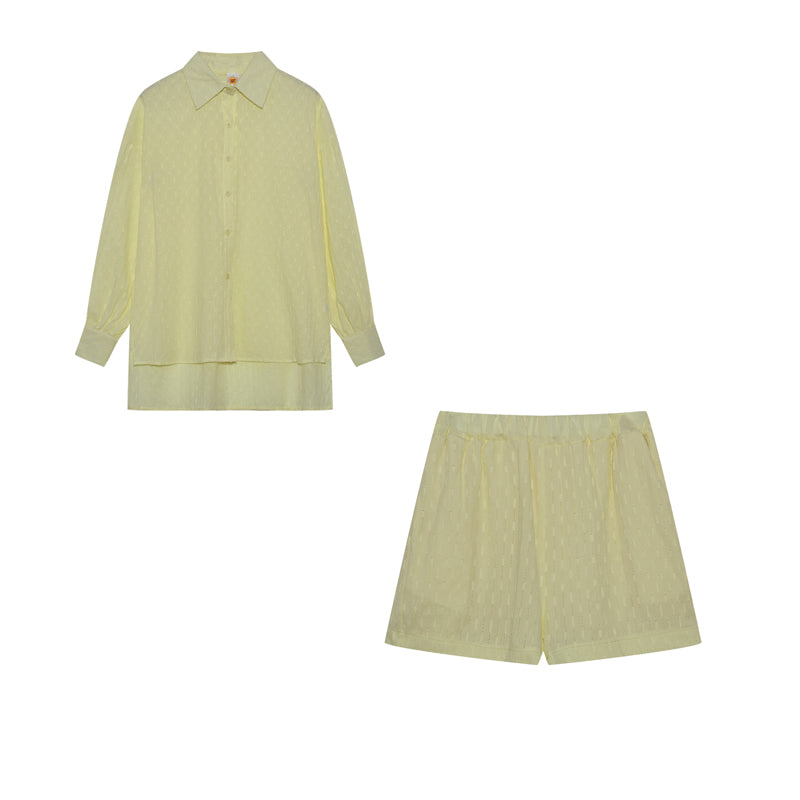 Emmeline Chic Shirt & Shorts Set