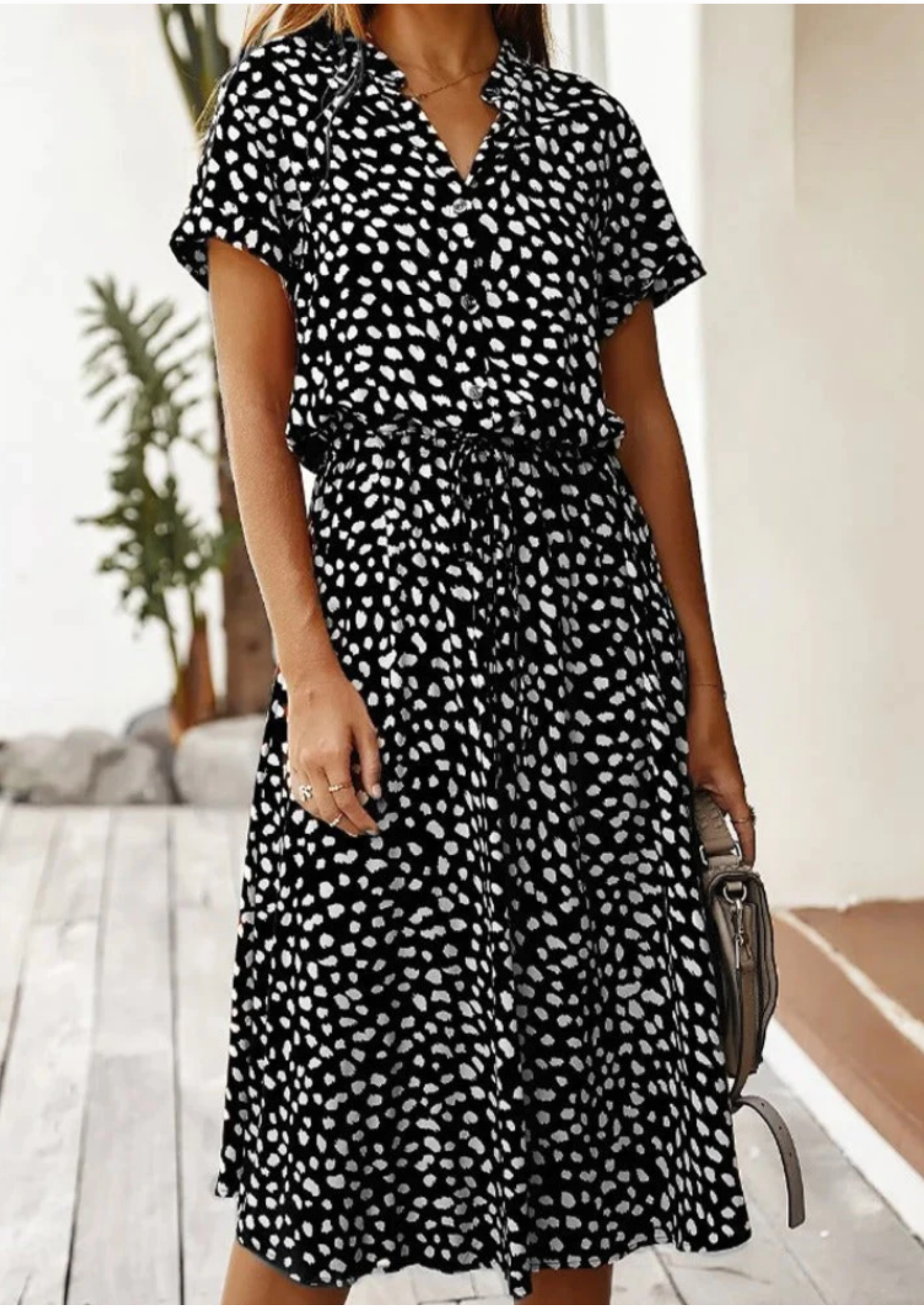 Celia Vintage Midi Dress