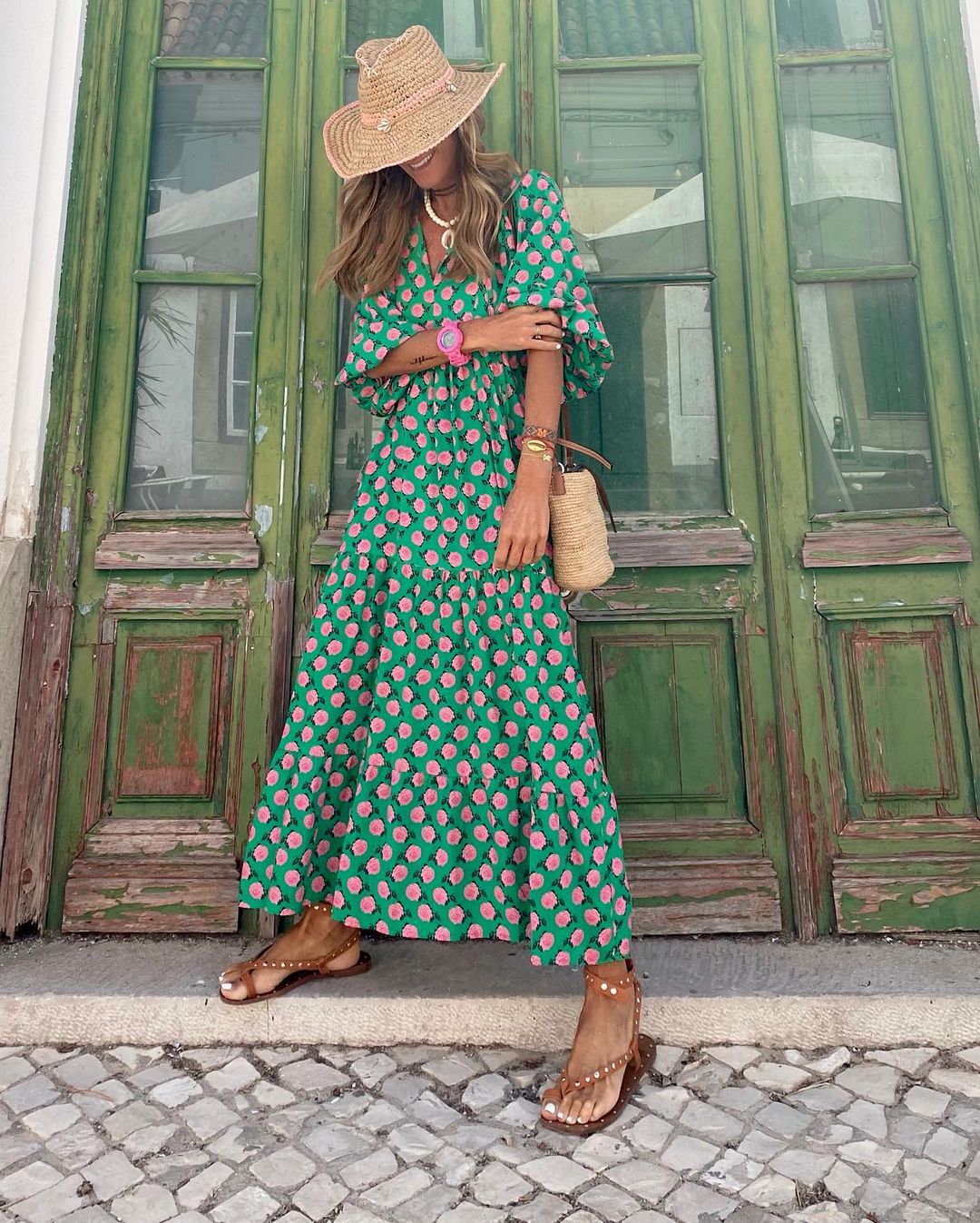 Fiona Bohemian Maxi Dress