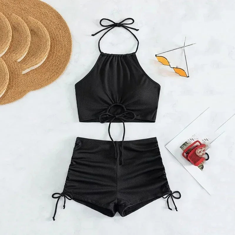 Nova Sexy Bikini Shorts Set