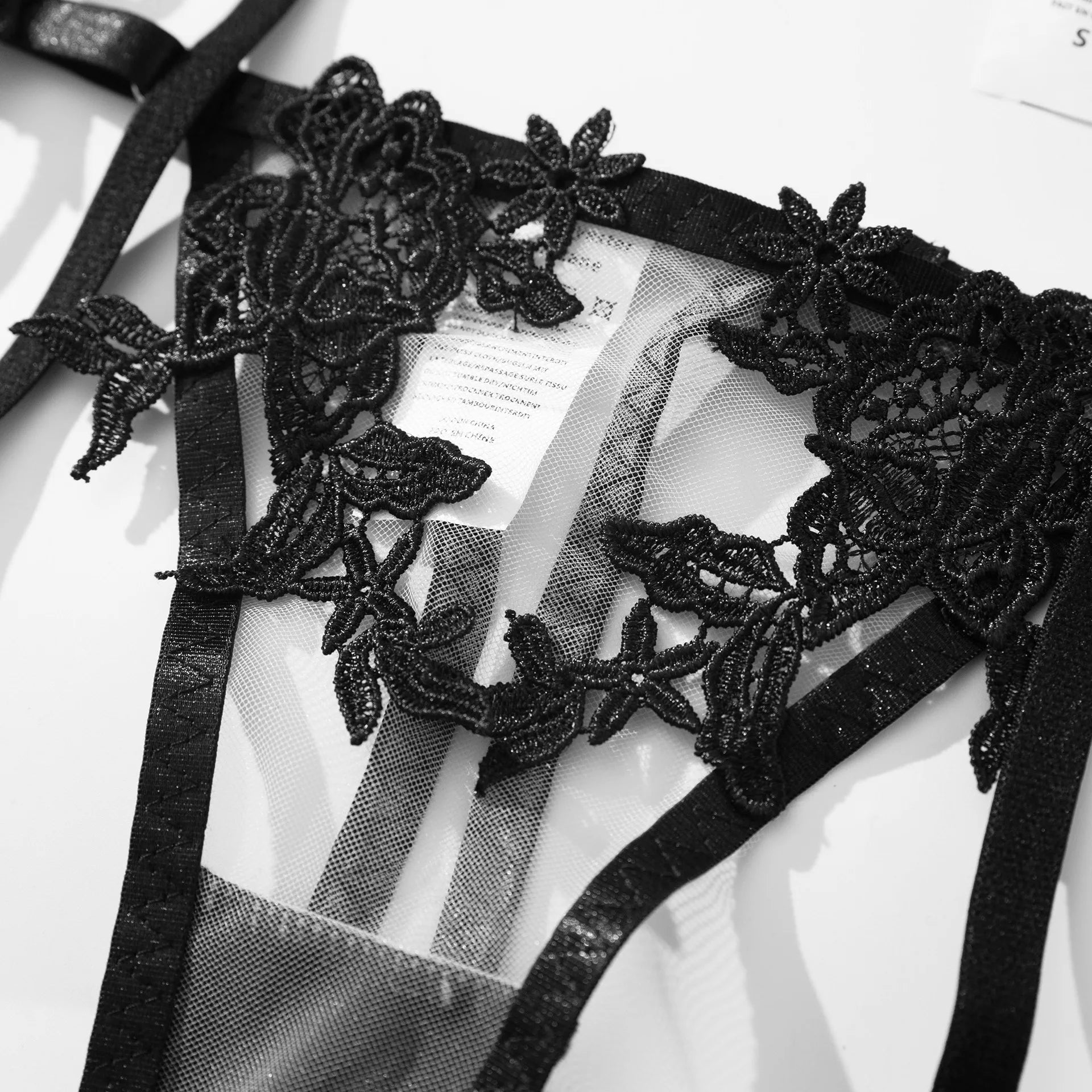 Ava 3-Piece French Lingerie Set