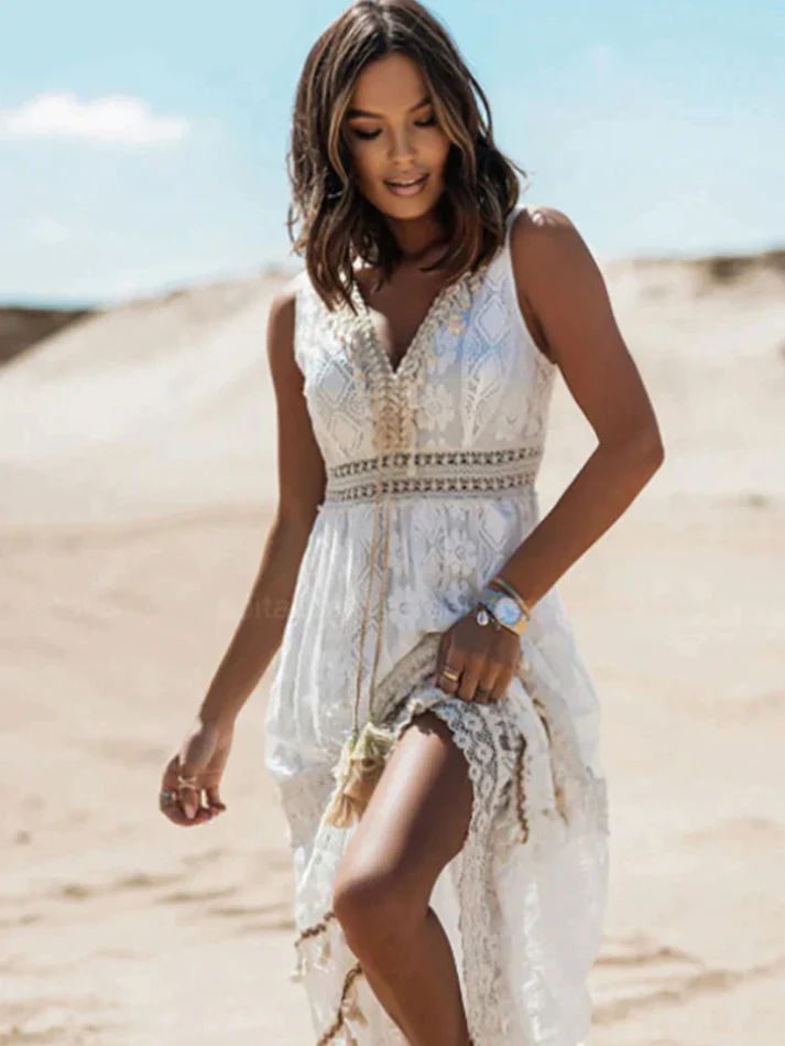 Calypso Elegant Bohemian Dress