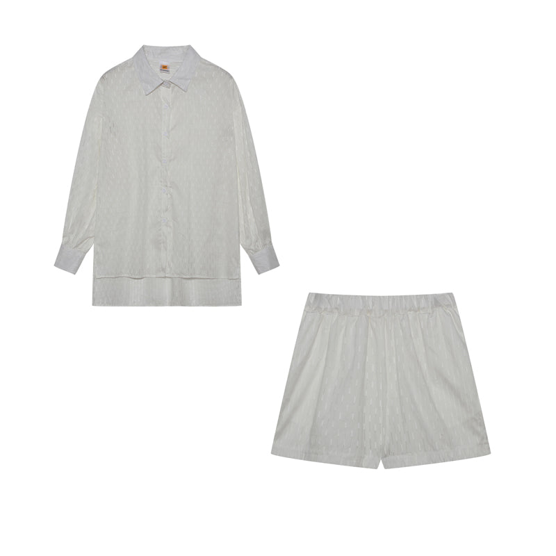 Emmeline Chic Shirt & Shorts Set
