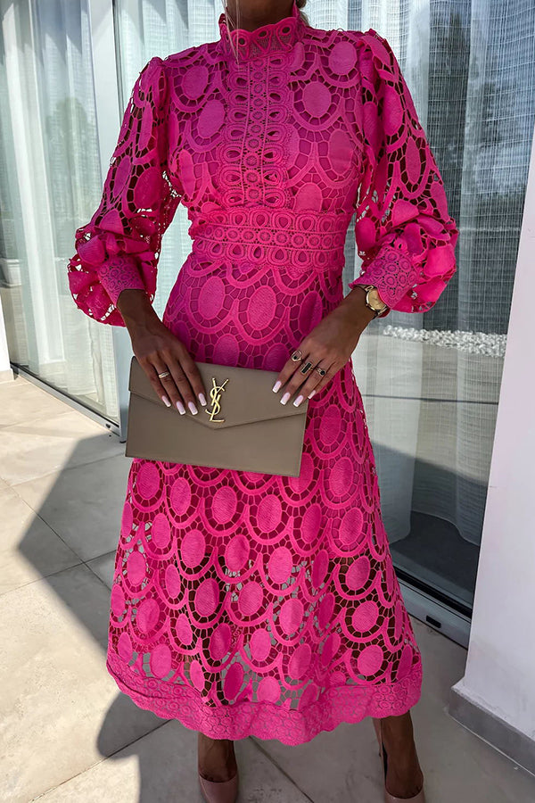 Juliette Lace Midi Dress