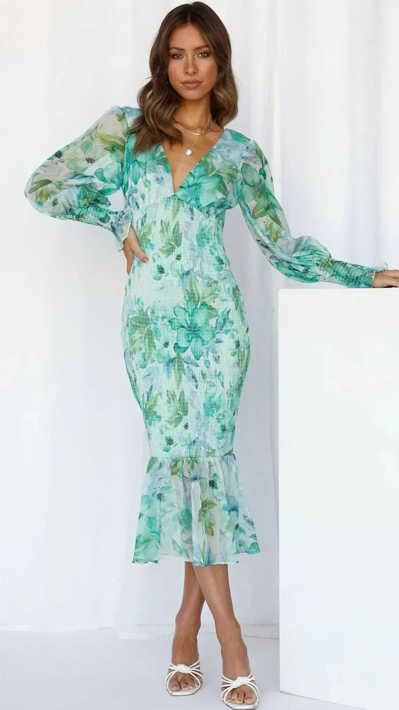 Ophelia Bloom Flower Dress