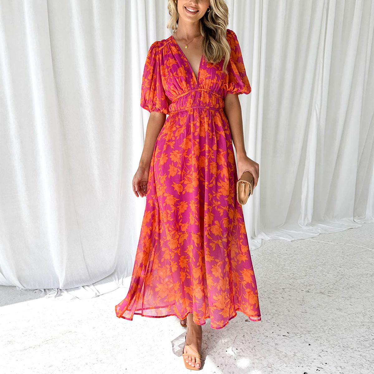 Annette Maxi Spring Dress