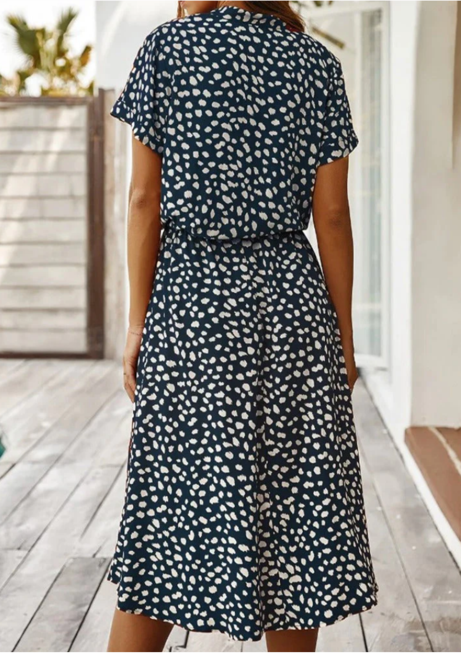 Celia Vintage Midi Dress