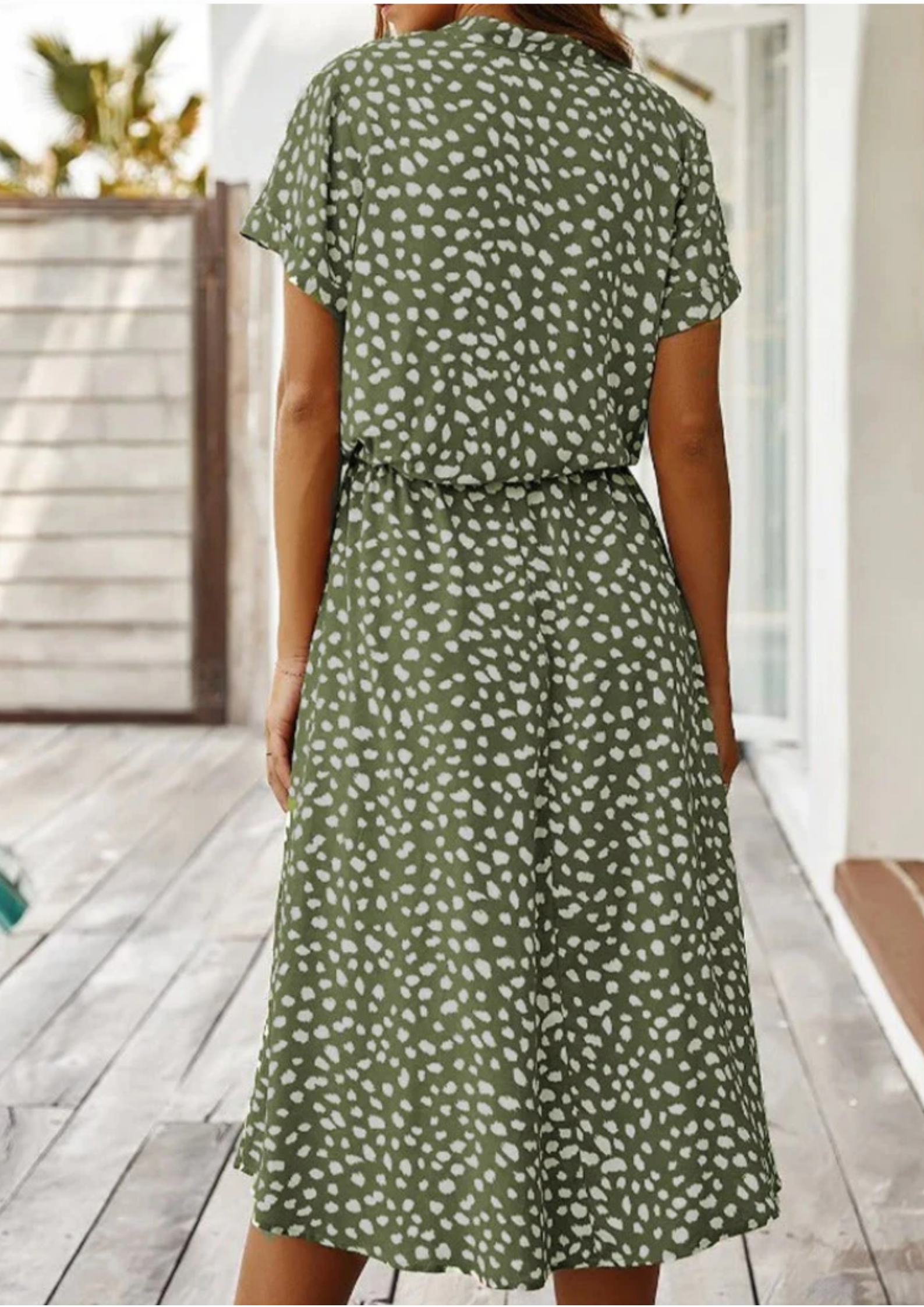 Celia Vintage Midi Dress