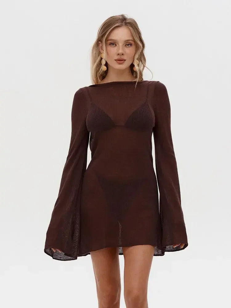 Isabella Backless Seaside Cover-Up