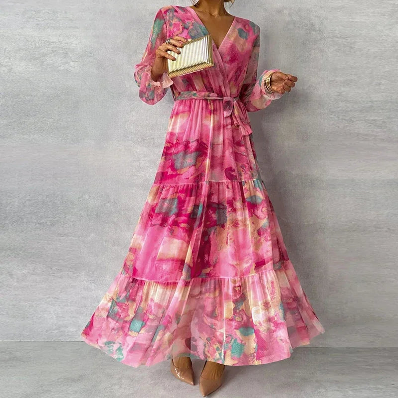 Priscilla Elegant Floral Dress