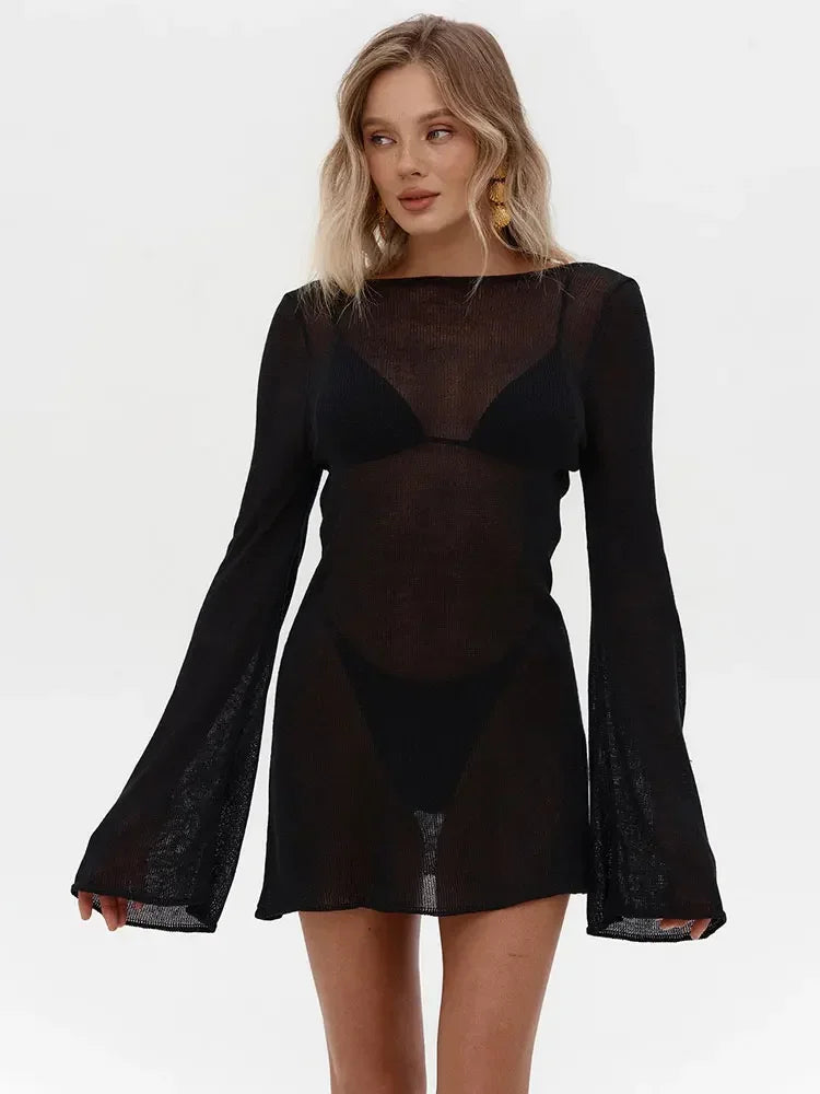 Isabella Backless Seaside Cover-Up