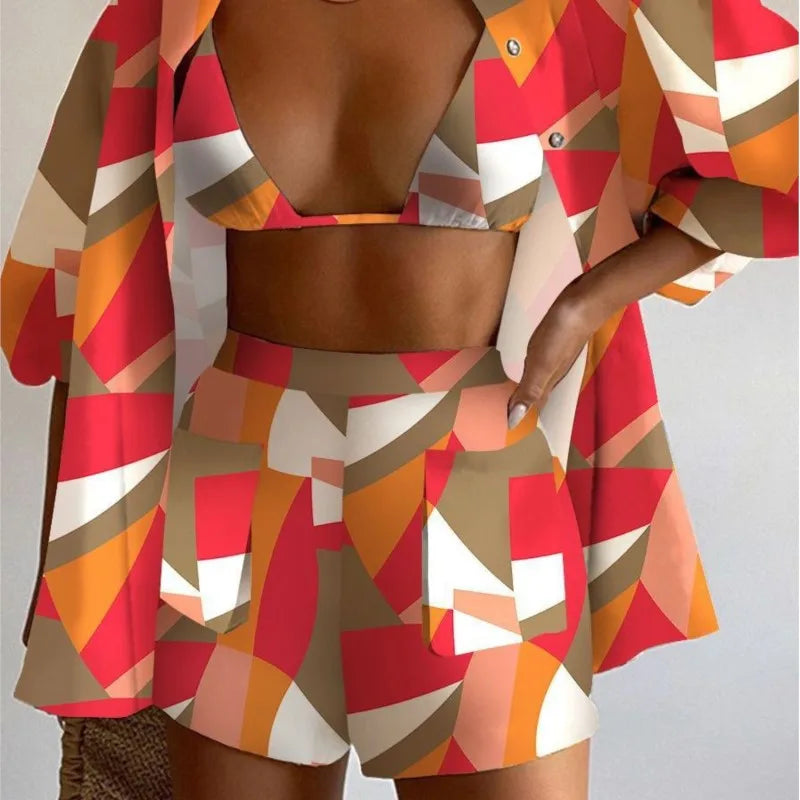 Rona Sexy Three Piece Set Perfect for Summer