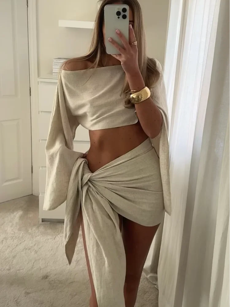 Aurora Summer Pagoda Sleeve Set (Almost sold out)
