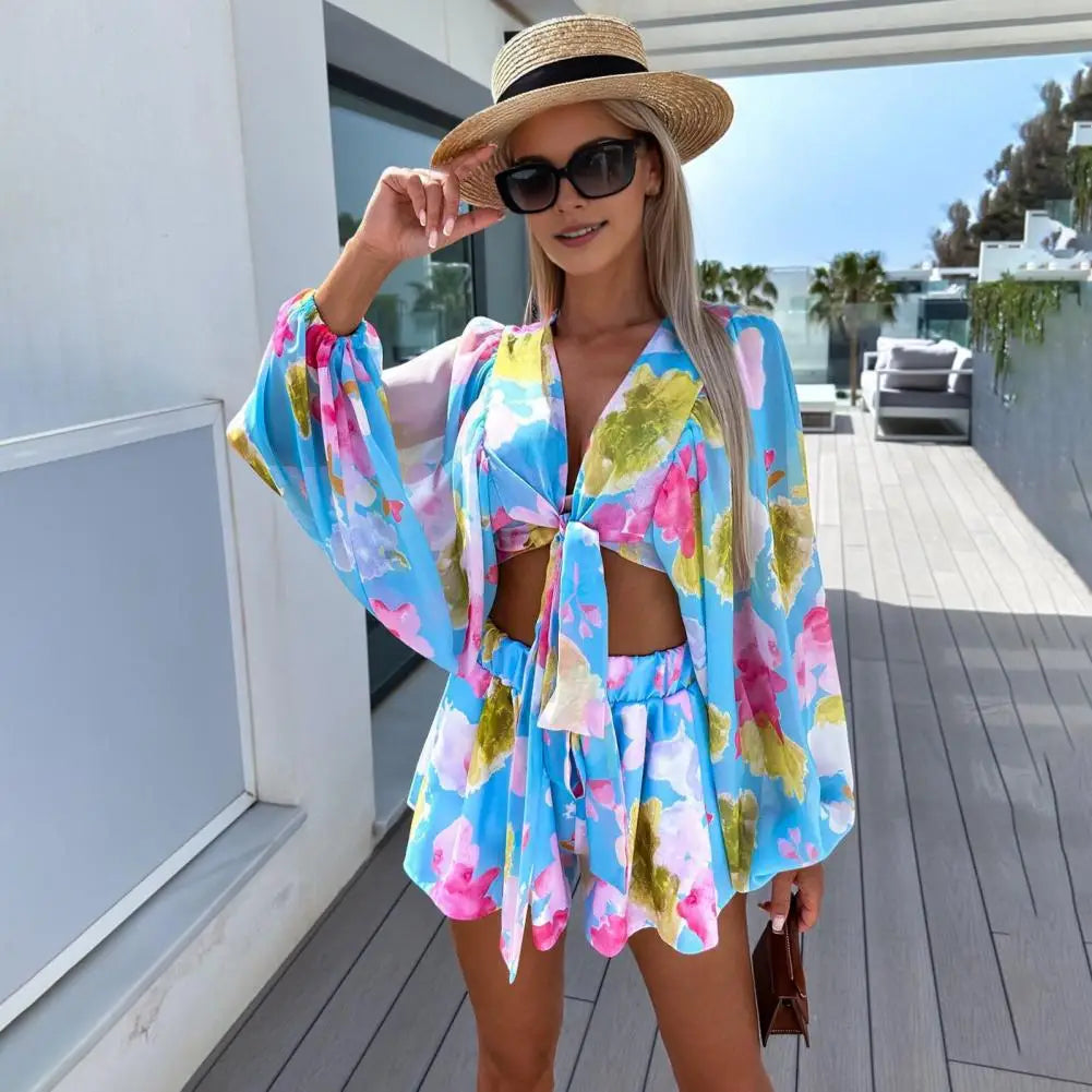Elisa Floral Summer Vibes Chic Vibrant Set