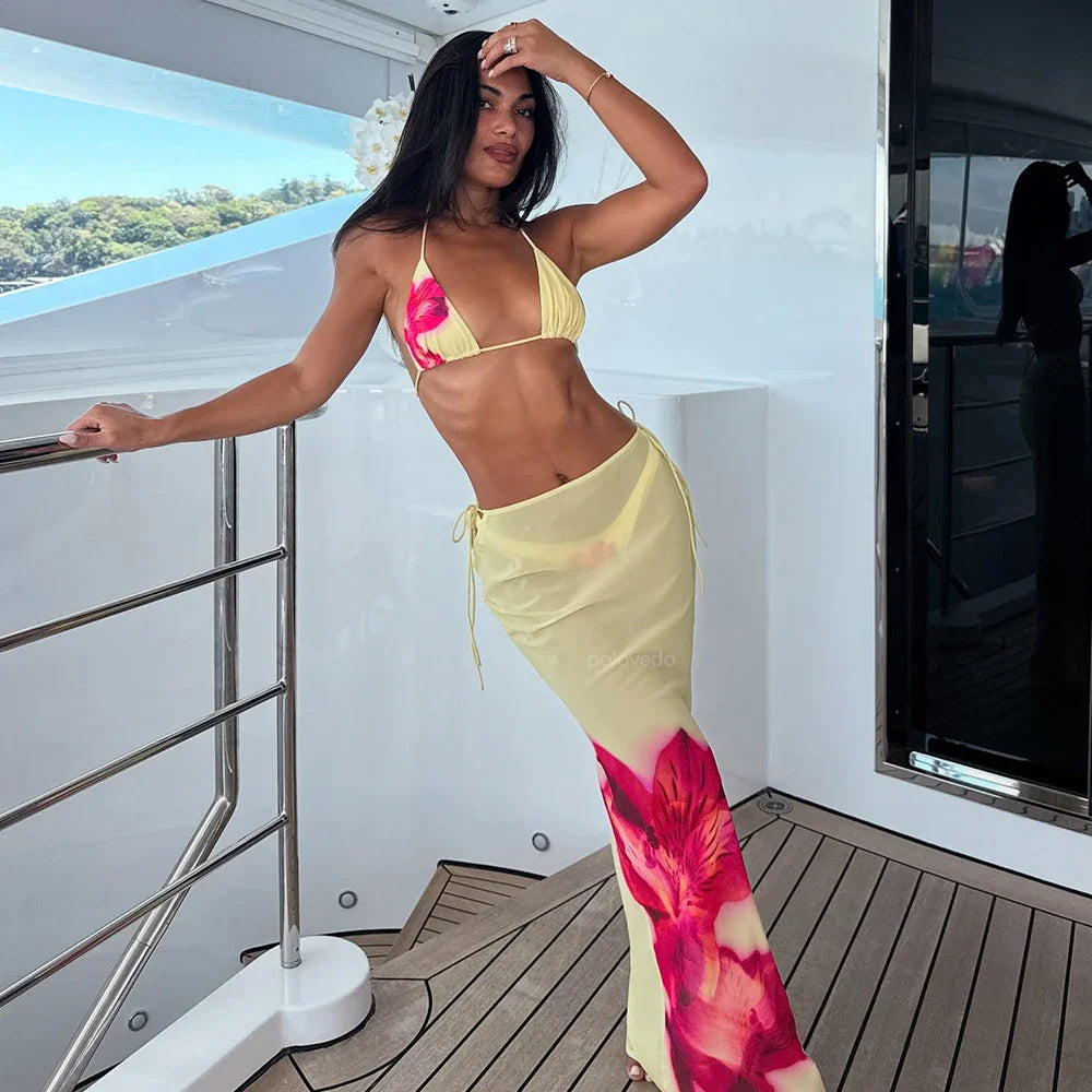 Vespera Ocean Garden Bikini Ensemble