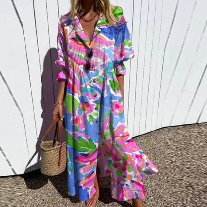 Sienna Luxe Boho Maxi Dress