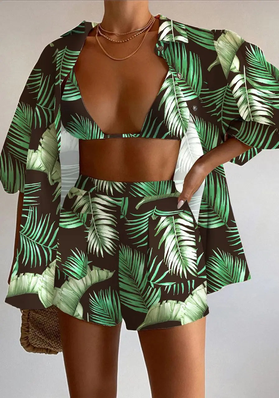 Rona Sexy Three Piece Set Perfect for Summer