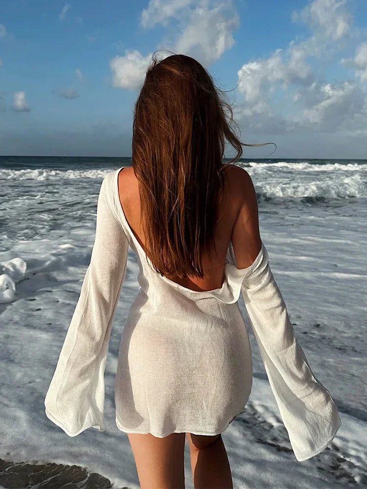 Isabella Backless Seaside Cover-Up