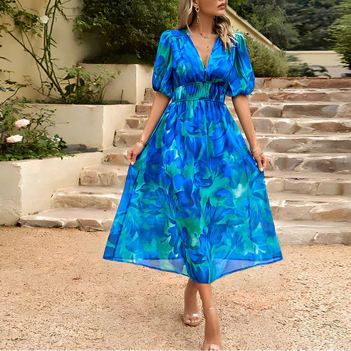 Natasha Romantic Midi Dress
