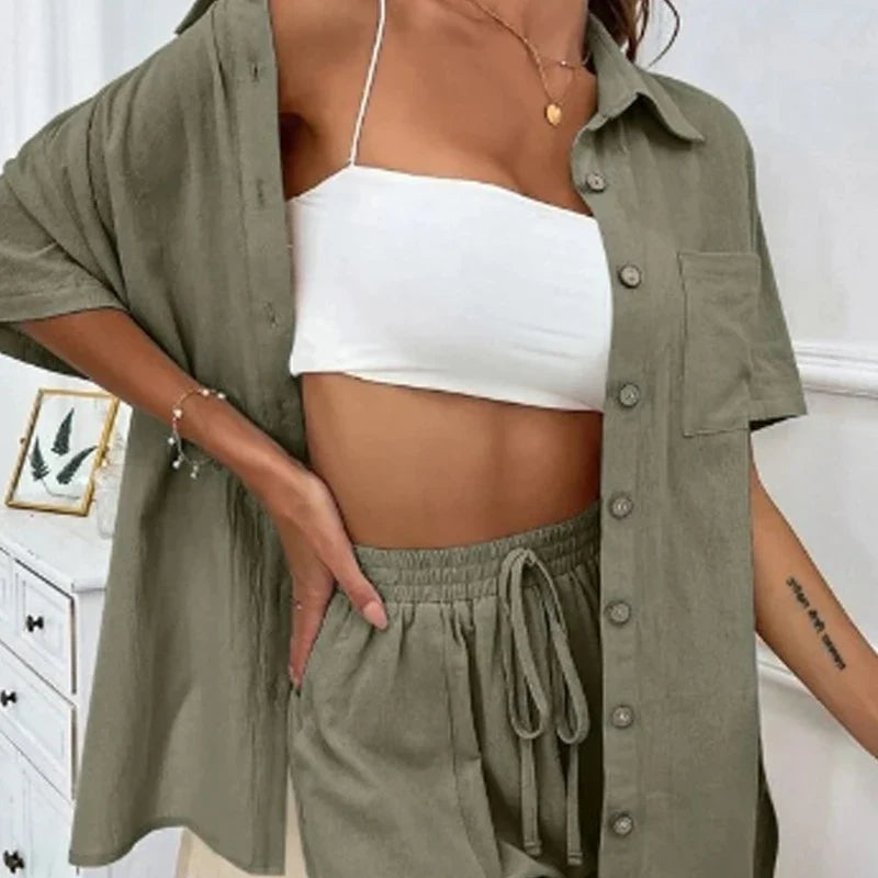 Bella Effortless Summer Set  Comfortable Chic Outfit