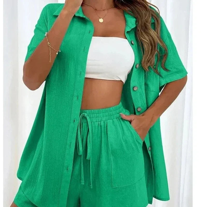 Bella Effortless Summer Set  Comfortable Chic Outfit