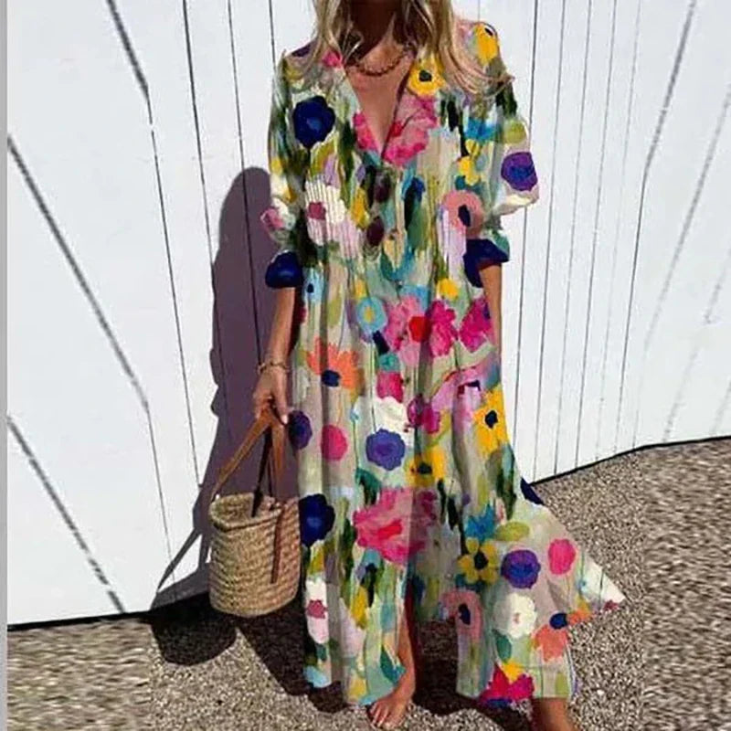 Sienna Luxe Boho Maxi Dress