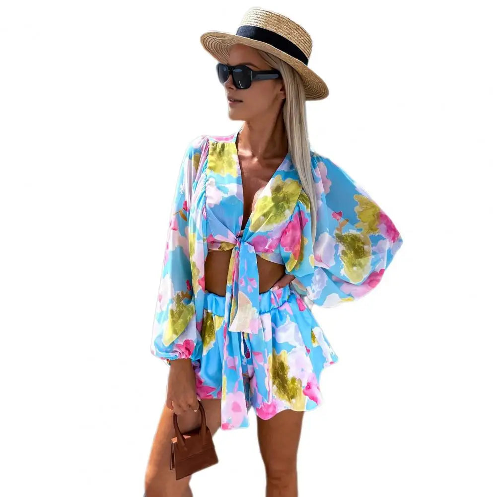 Elisa Floral Summer Vibes Chic Vibrant Set