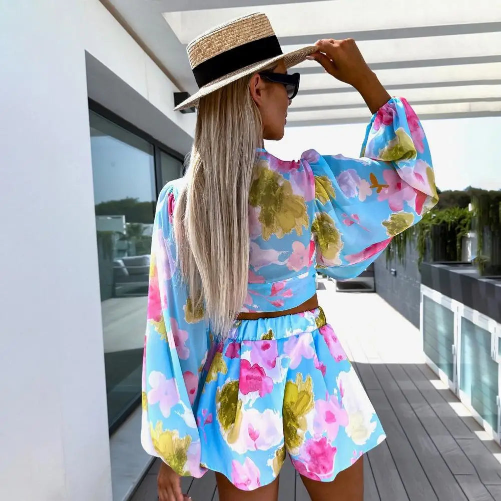 Elisa Floral Summer Vibes Chic Vibrant Set