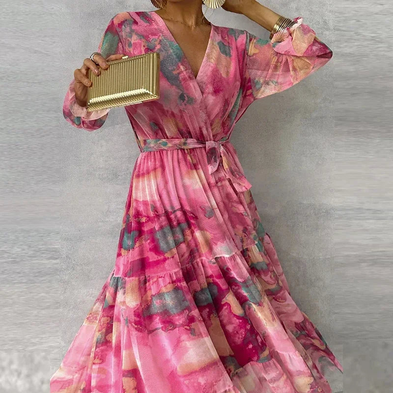 Priscilla Elegant Floral Dress