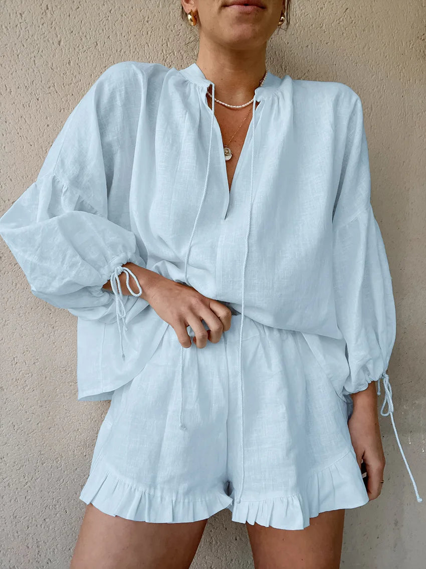 Stylish Summer Vacation Set Trendy