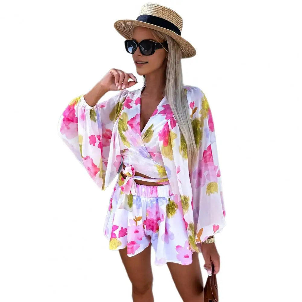 Elisa Floral Summer Vibes Chic Vibrant Set