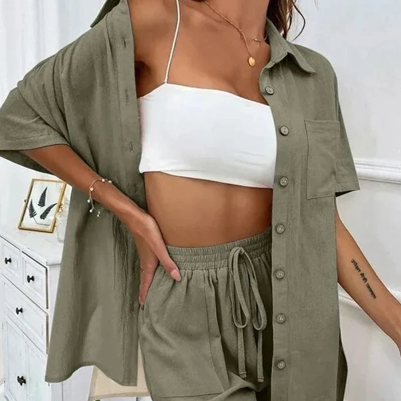 Bella Effortless Summer Set  Comfortable Chic Outfit