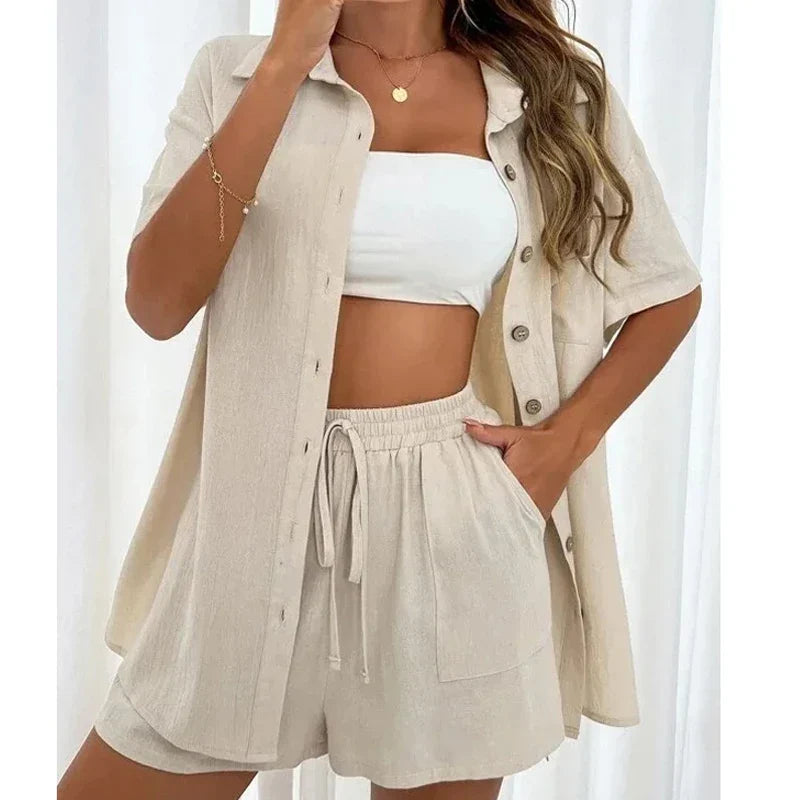 Bella Effortless Summer Set  Comfortable Chic Outfit