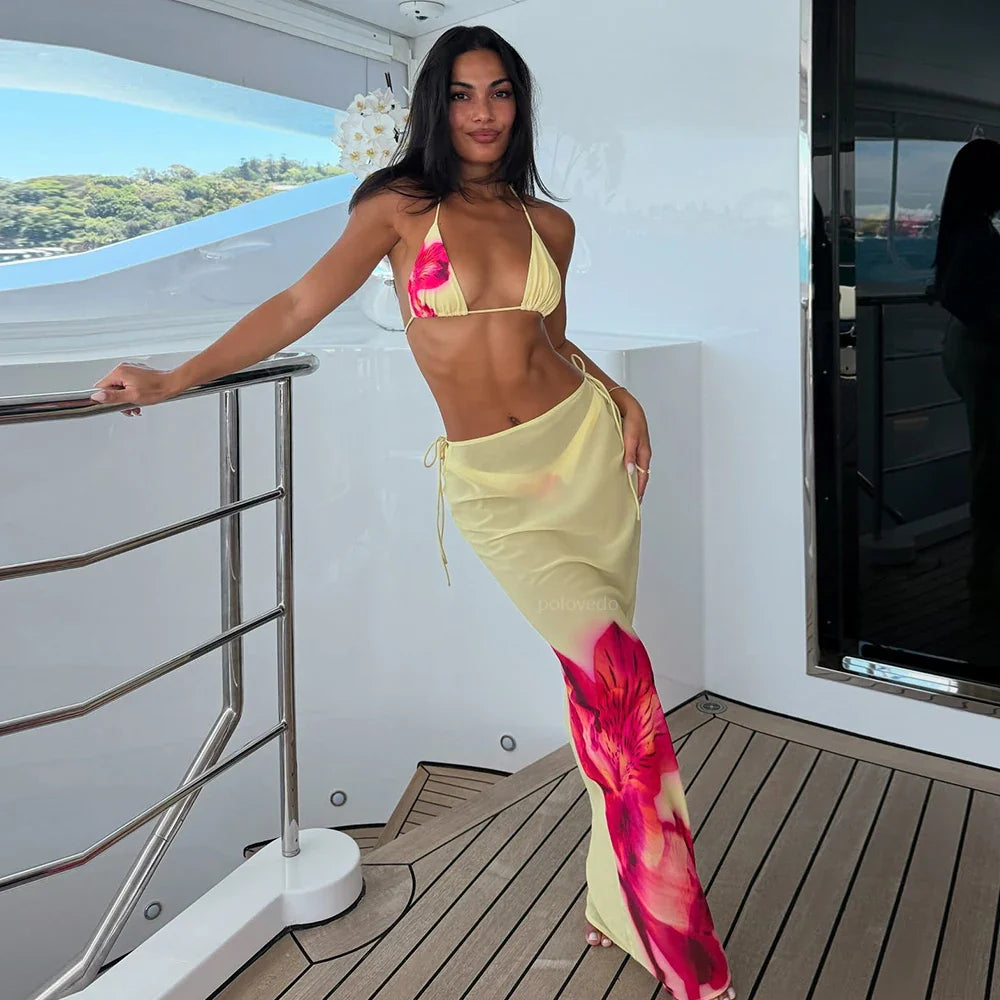 Vespera Ocean Garden Bikini Ensemble