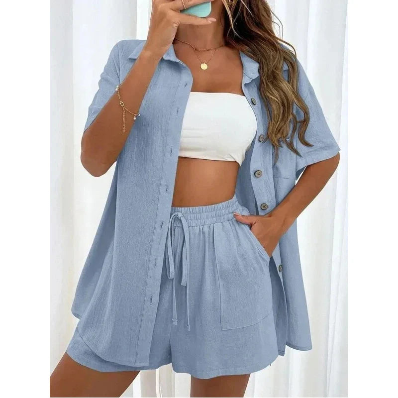 Bella Effortless Summer Set  Comfortable Chic Outfit