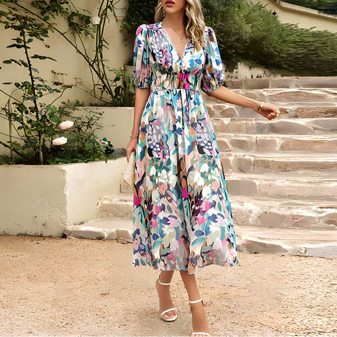 Natasha Romantic Midi Dress
