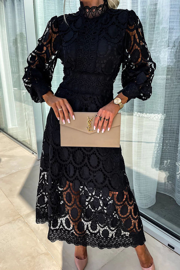 Juliette Lace Midi Dress